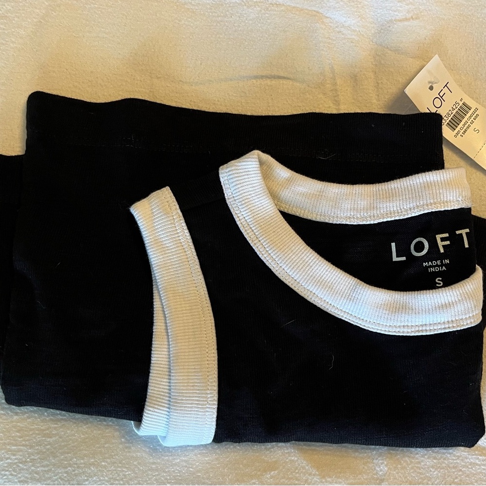 LOFT Monochrome Knit Top